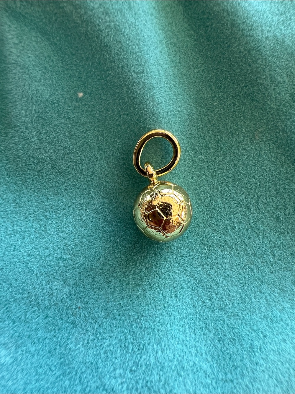 Pandora Gold Soccer Ball Charm - Picture 2 of 3